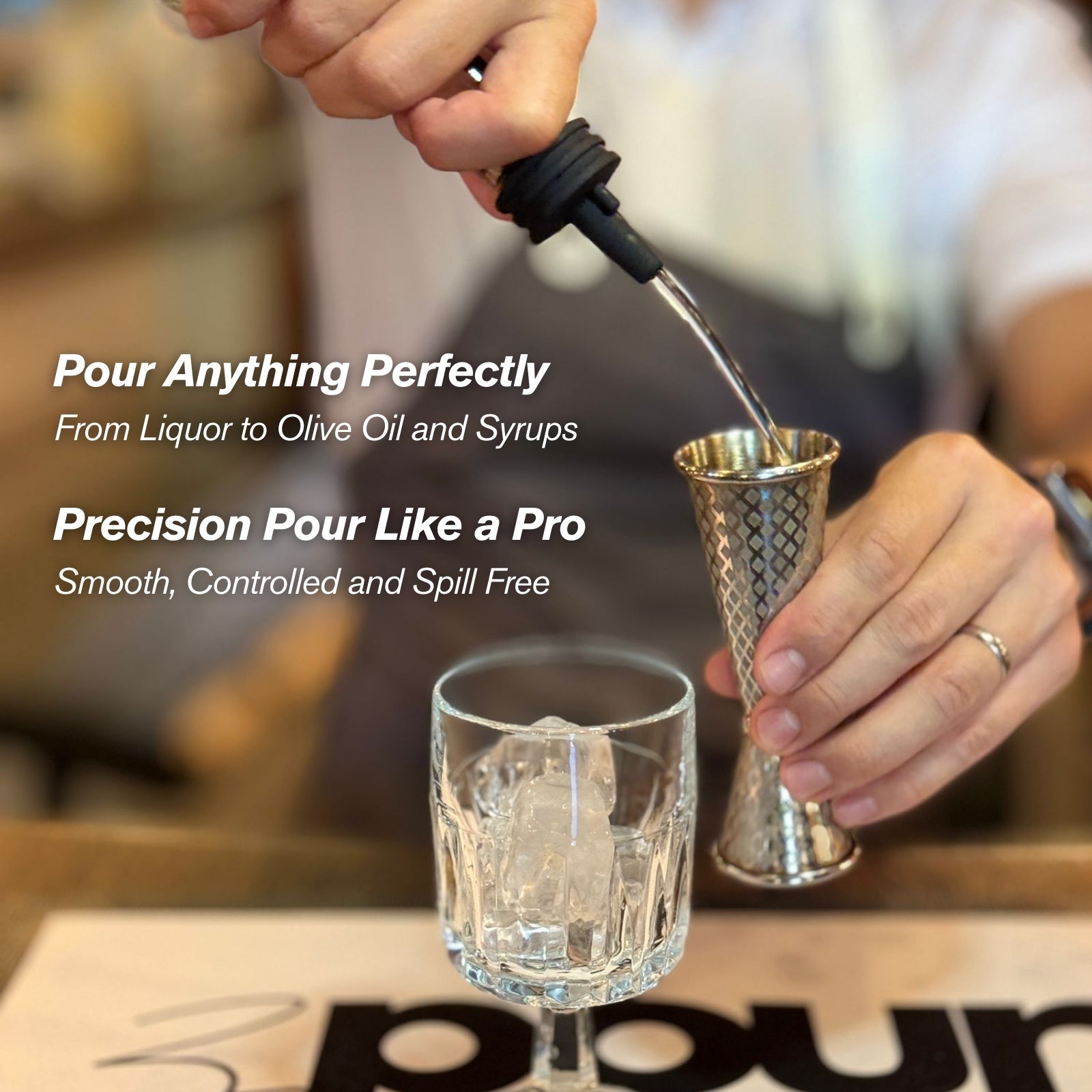 Pack Liquor Pour Spouts with Caps – Fits 99% of Bottles – Ergonomic, Leak-Proof Design - My Store