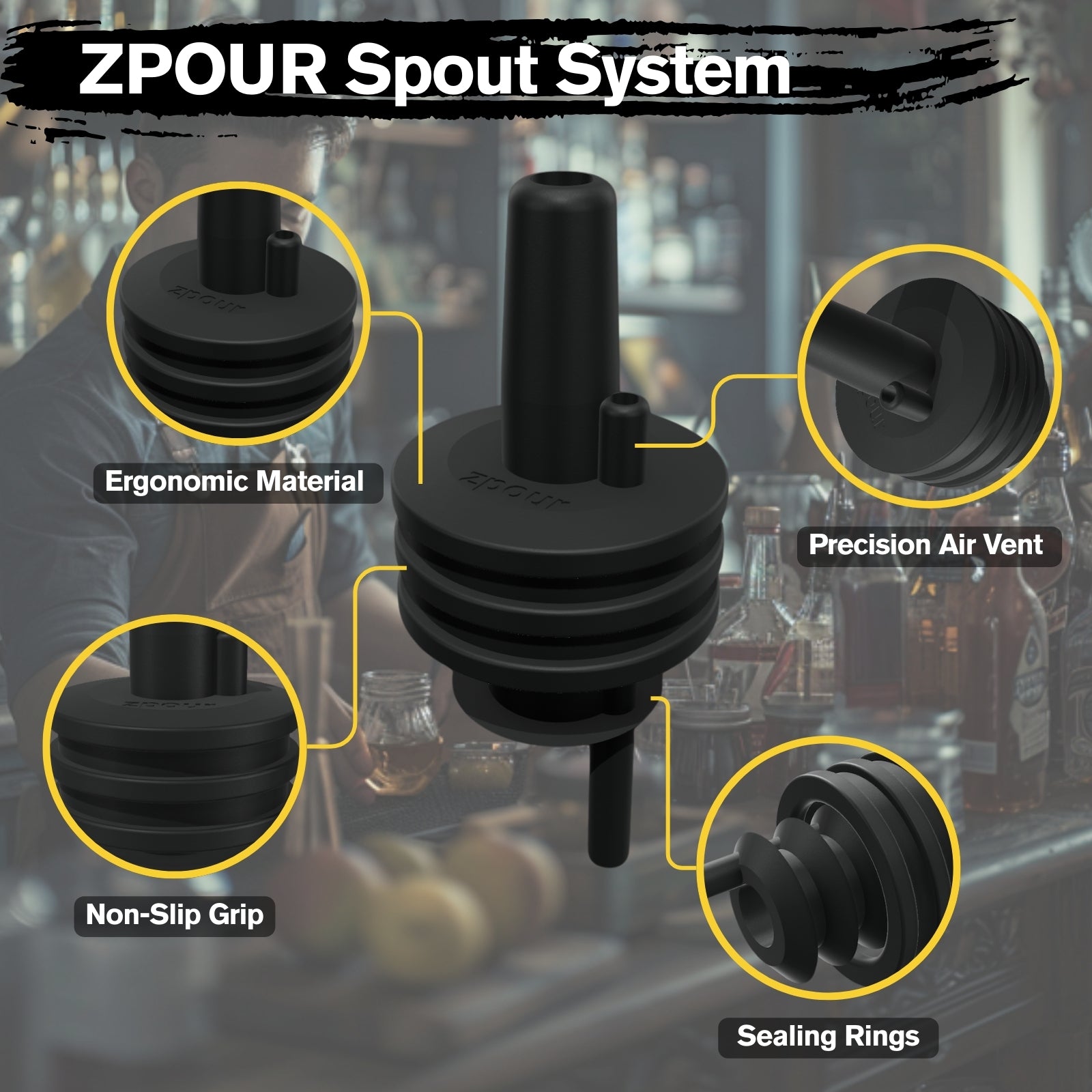 Black Liquor Spout - My Store